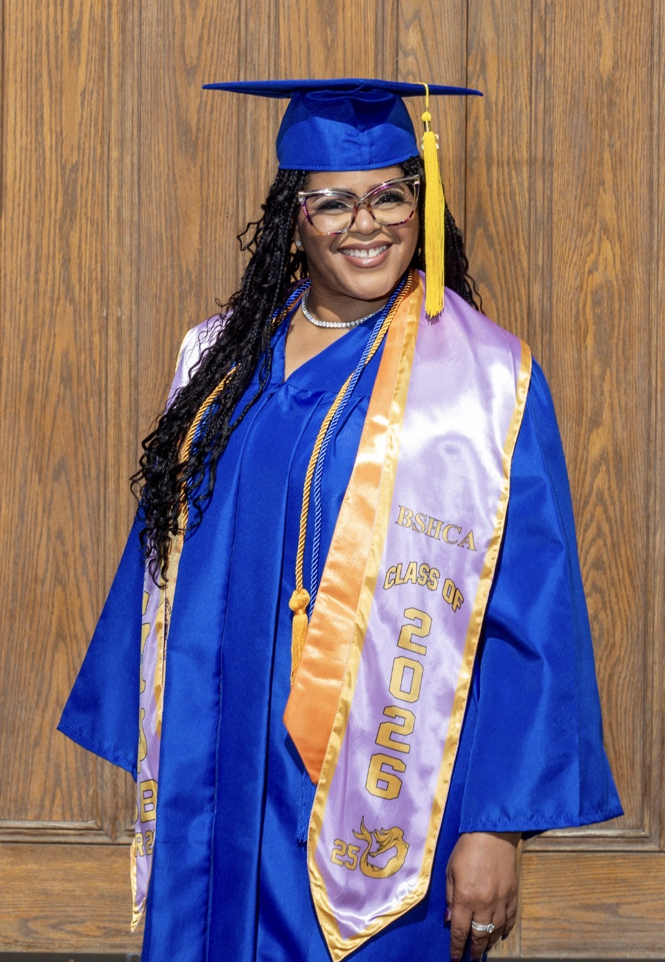 Angel Lowe graduation portrait